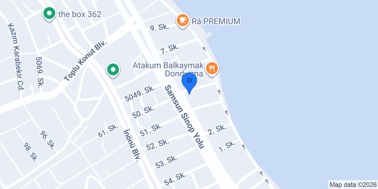 İç Mimar Ebru Özer konumu