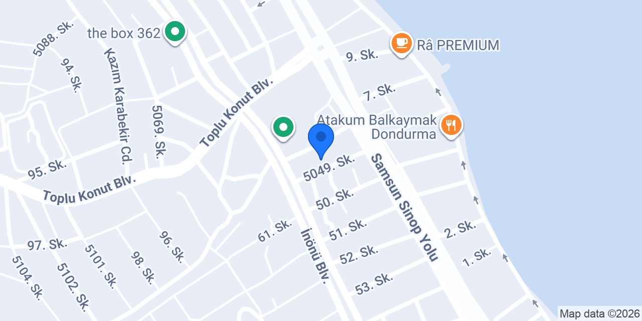 Alya Suit Samsun konumu