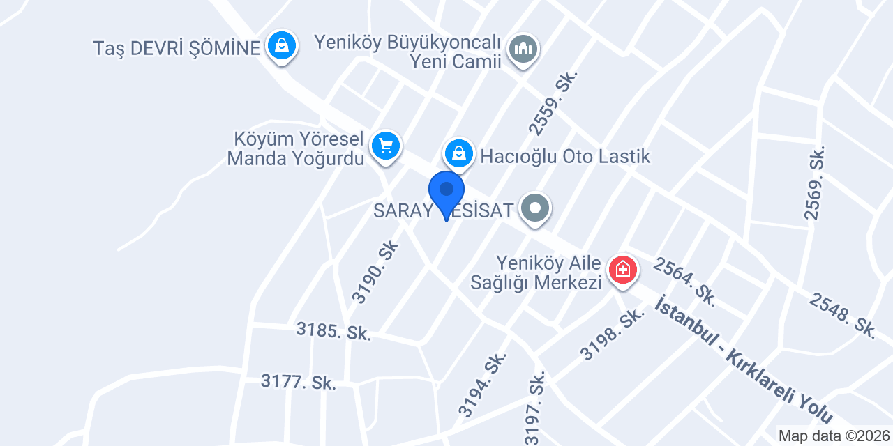 Kuaför Sezgin konumu