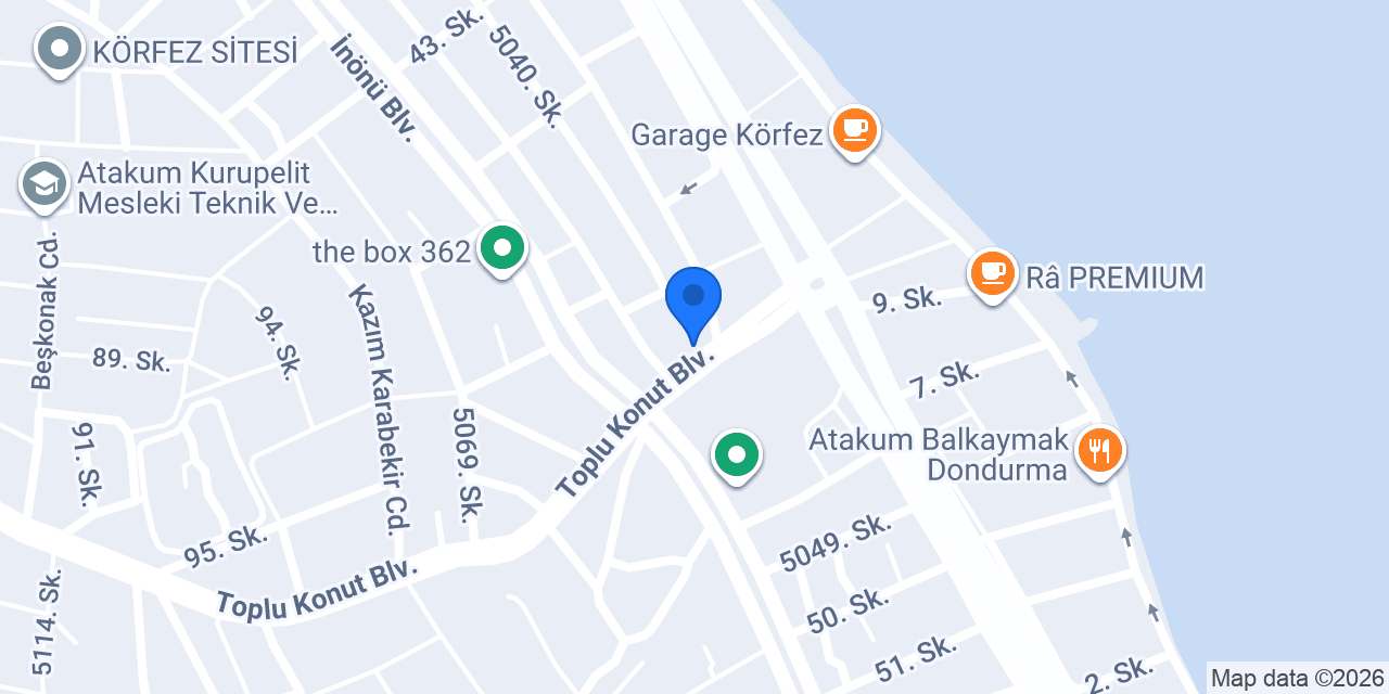 Mahzen Shop konumu