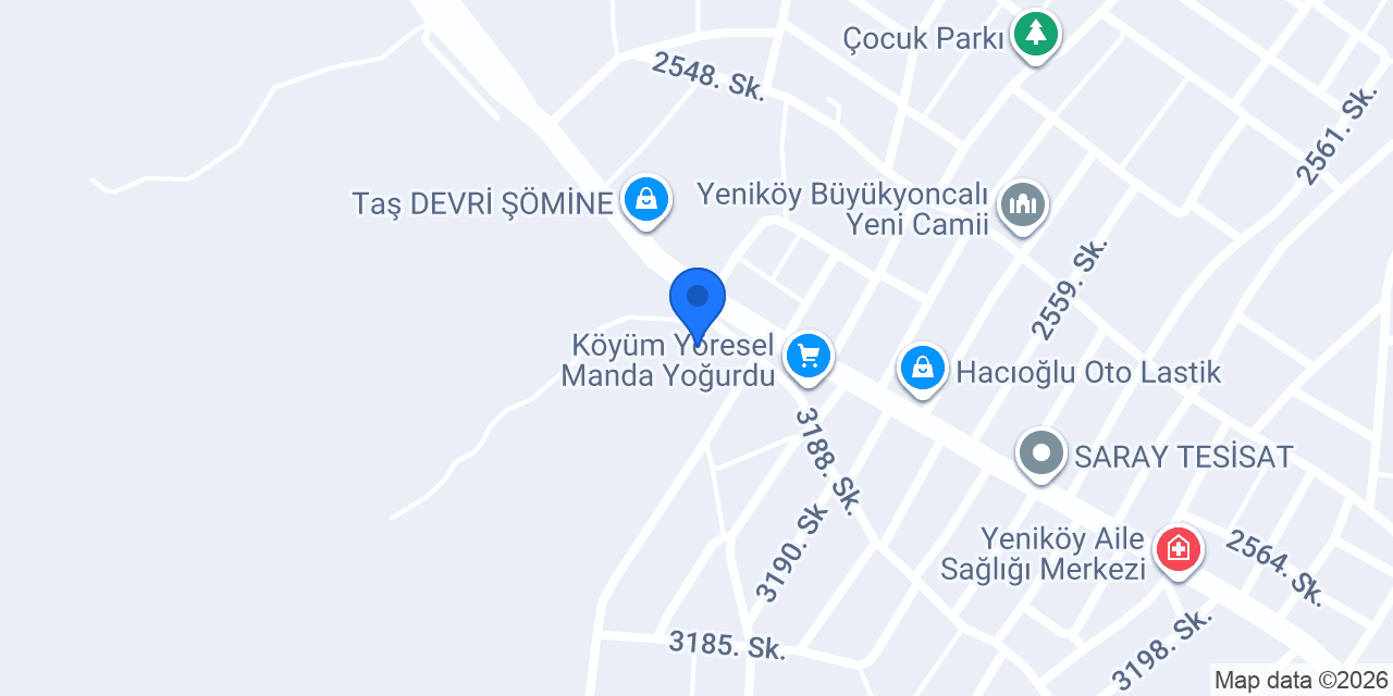 Bahadır mermer konumu
