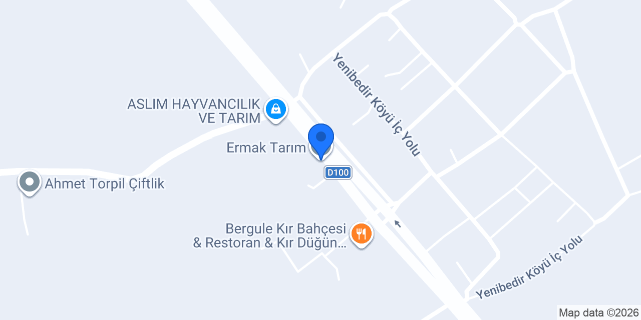 Ermak Tarım konumu