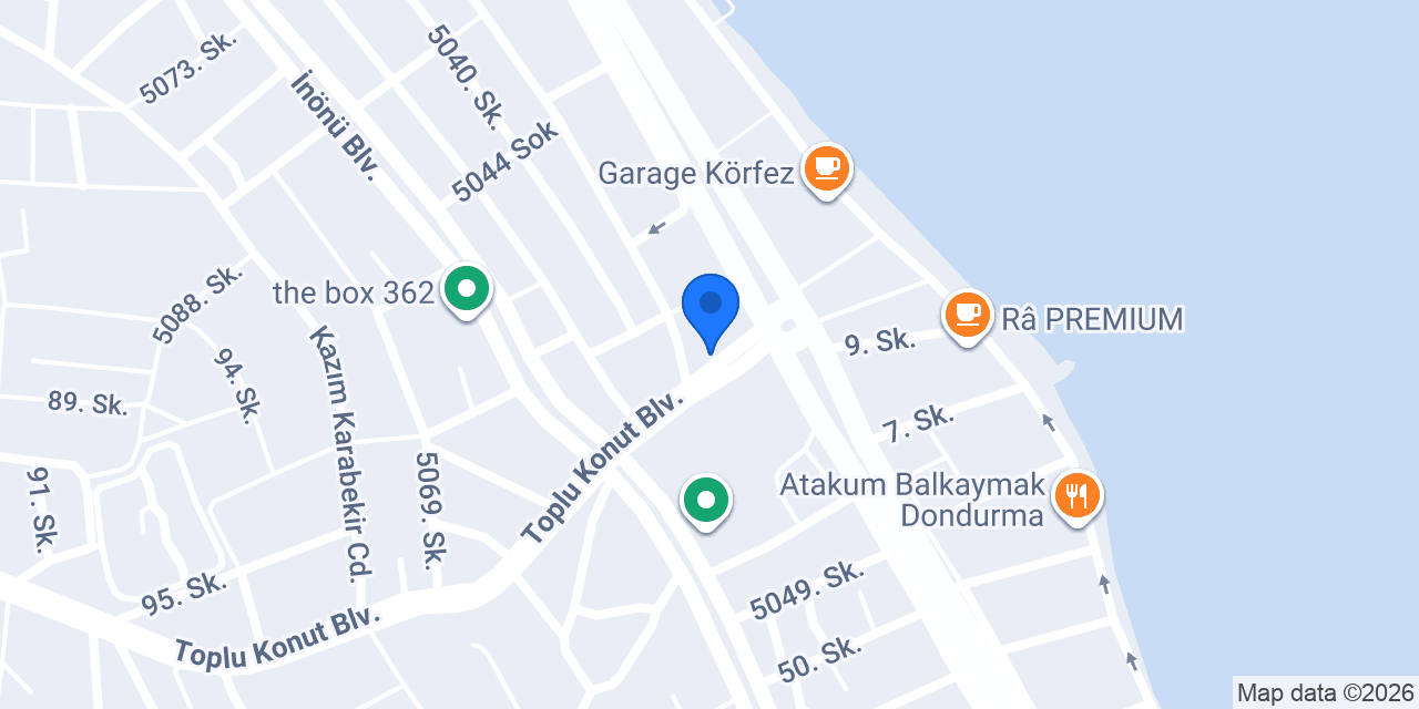 Pızza Gusto konumu