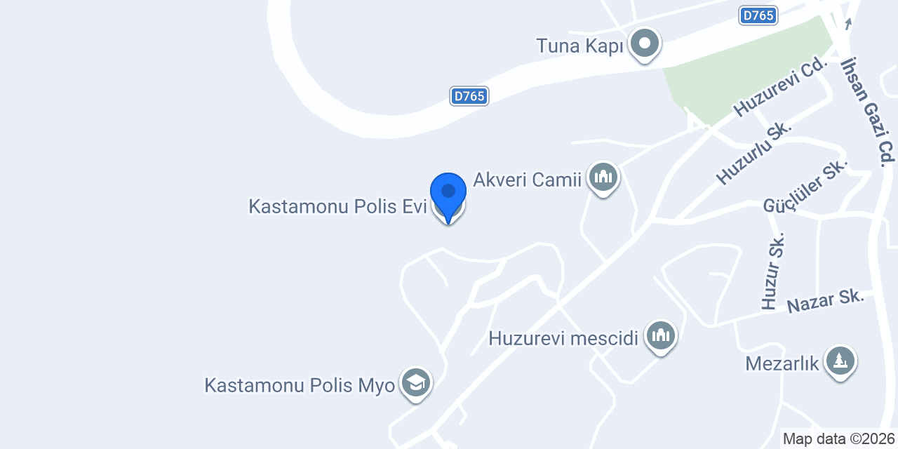Kastamonu Polis Evi konumu