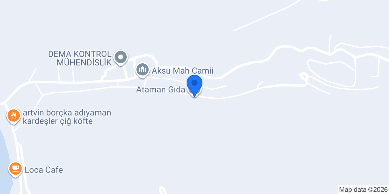 Ataman Gıda konumu