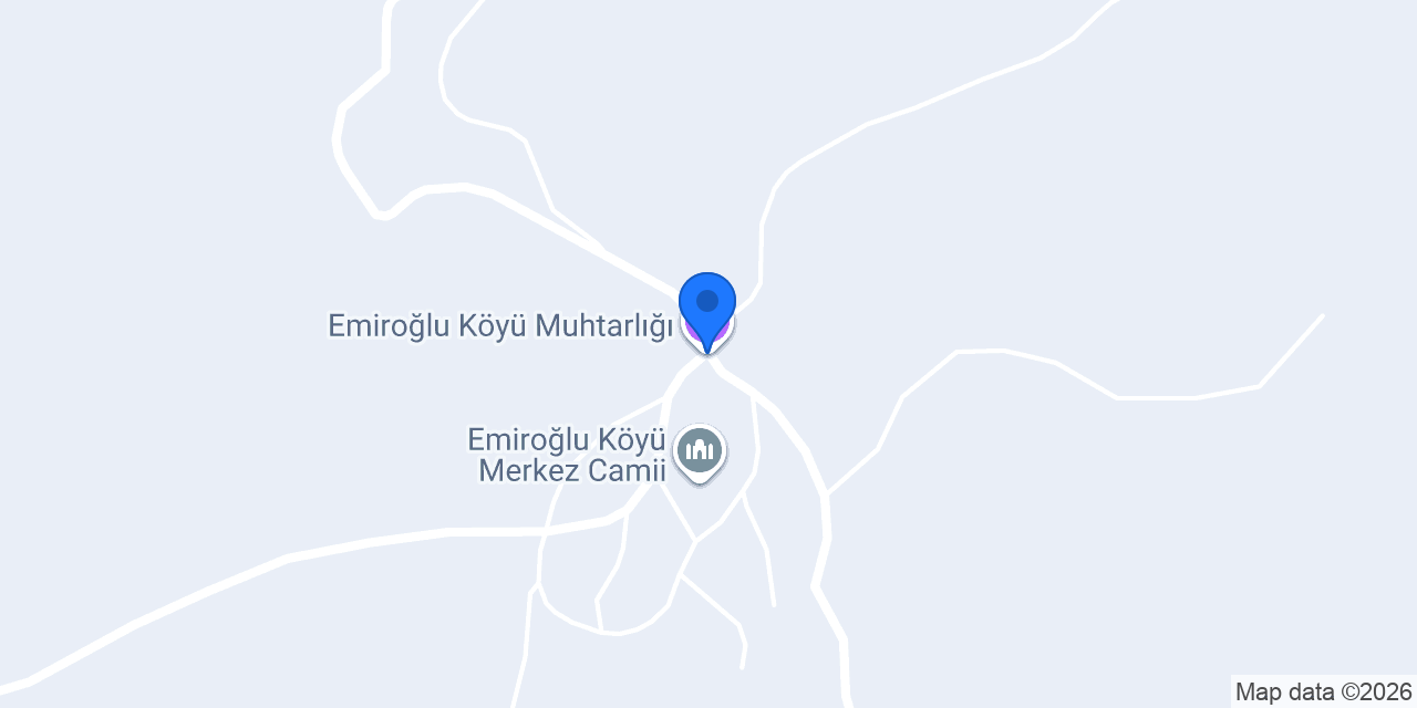 Emiroğlu Köyü Muhtarlığı konumu
