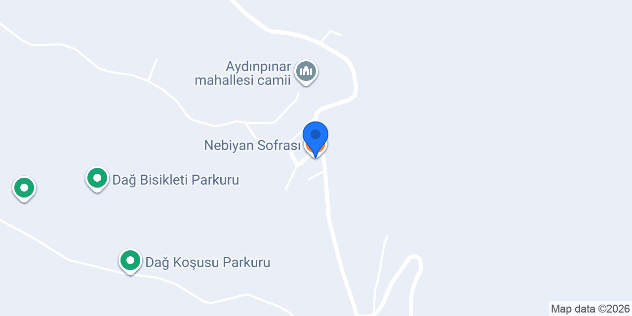 Nebiyan Sofrası konumu