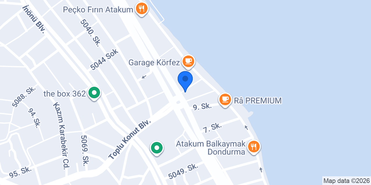 ATAKUM TEKEL EVLERE SERVİS konumu