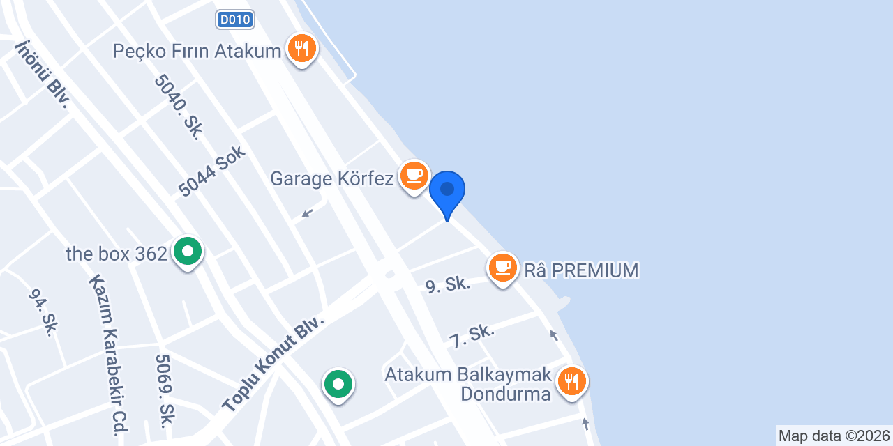 B&C HOTEL SAMSUN konumu