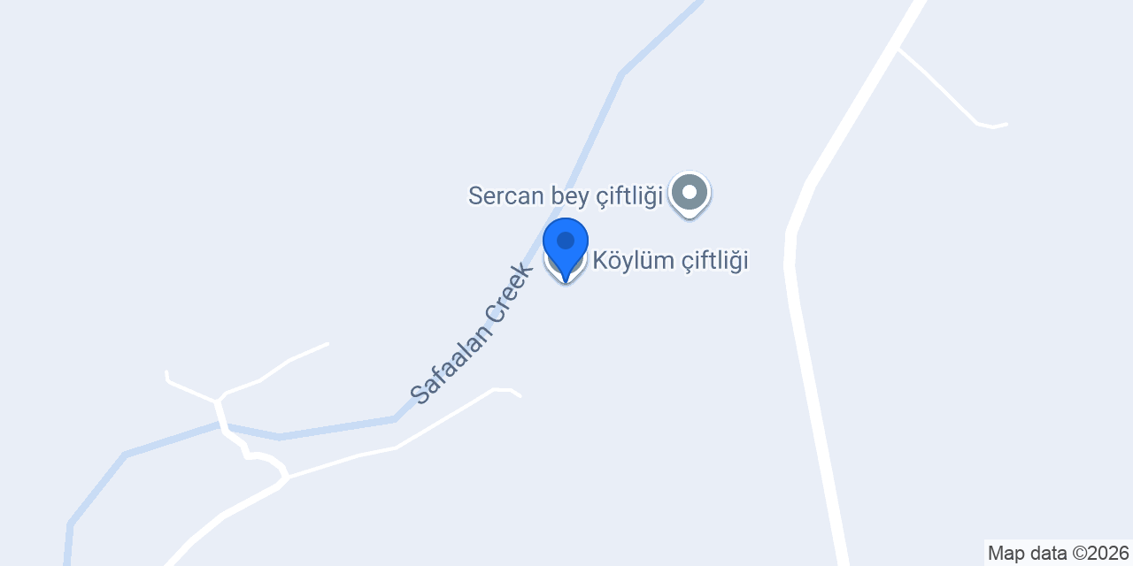 Köylüm çiftliği konumu