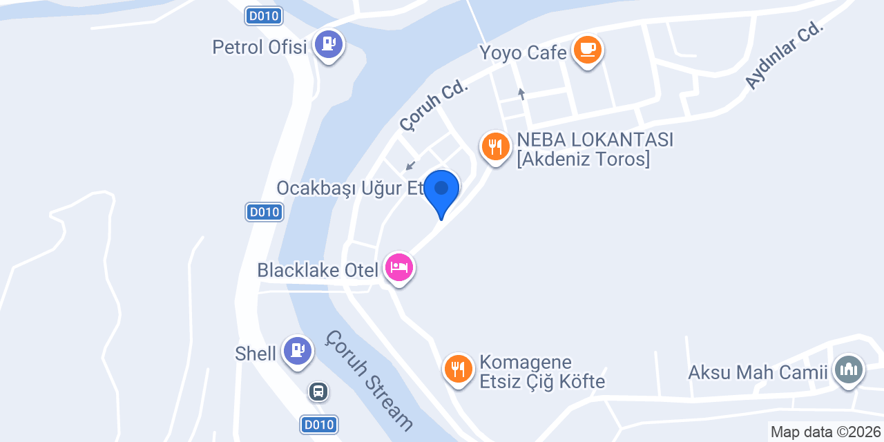 Güven kasap konumu