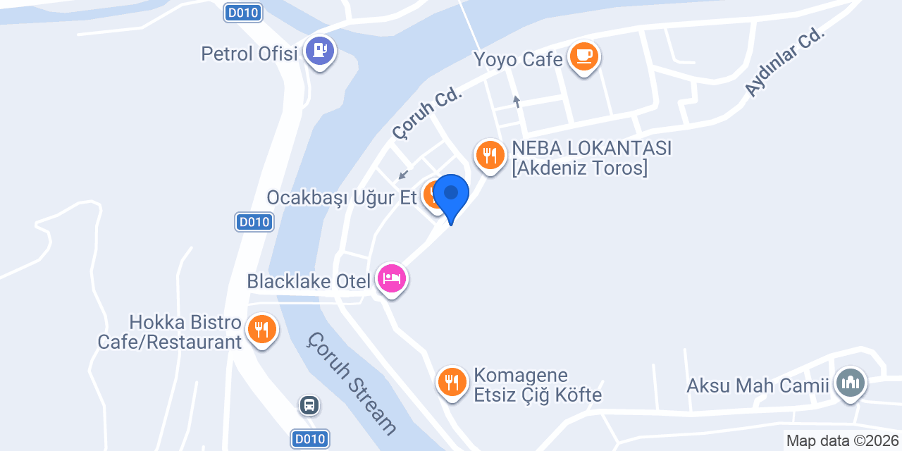 Borçka Aygaz Bayii konumu