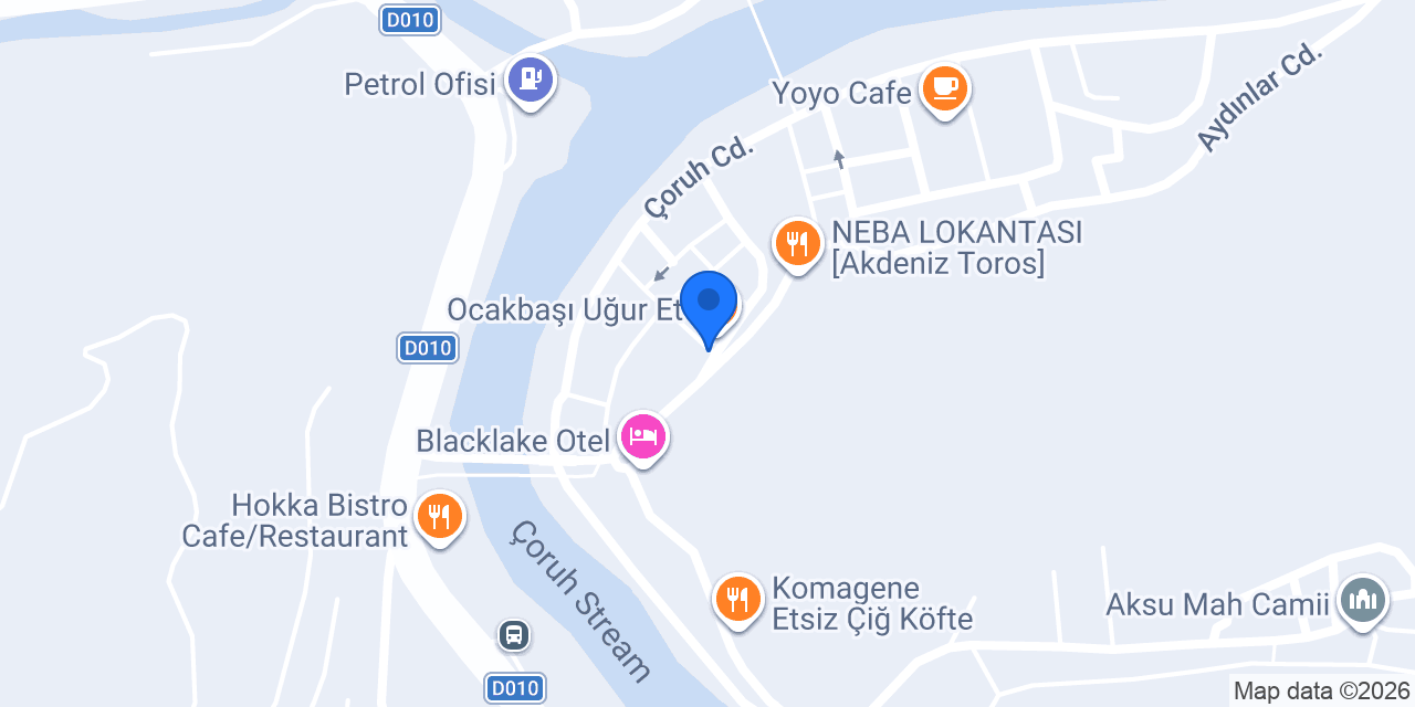 E&B kuaför konumu