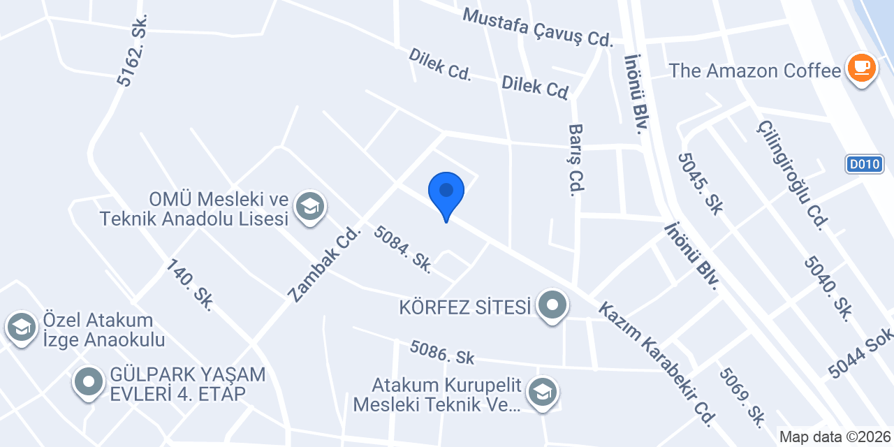 Aykar Nezafet Evleri konumu