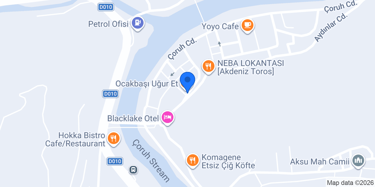 BORÇKA OPTİK & LENS konumu