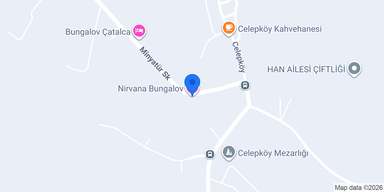 Nirvana Bungalov konumu