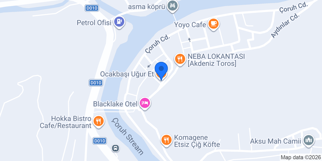 Ocakbaşı Uğur Et konumu