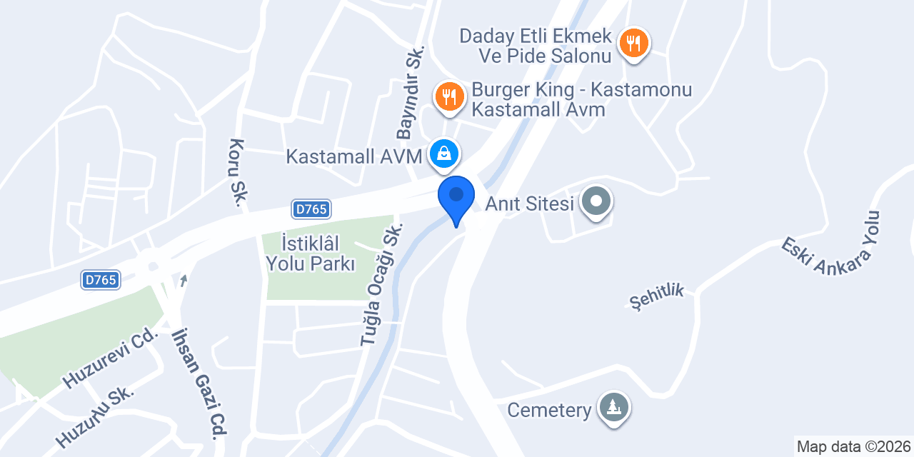 GARAJ LASTİK konumu