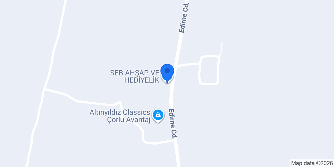 SEB AHŞAP VE HEDİYELİK konumu