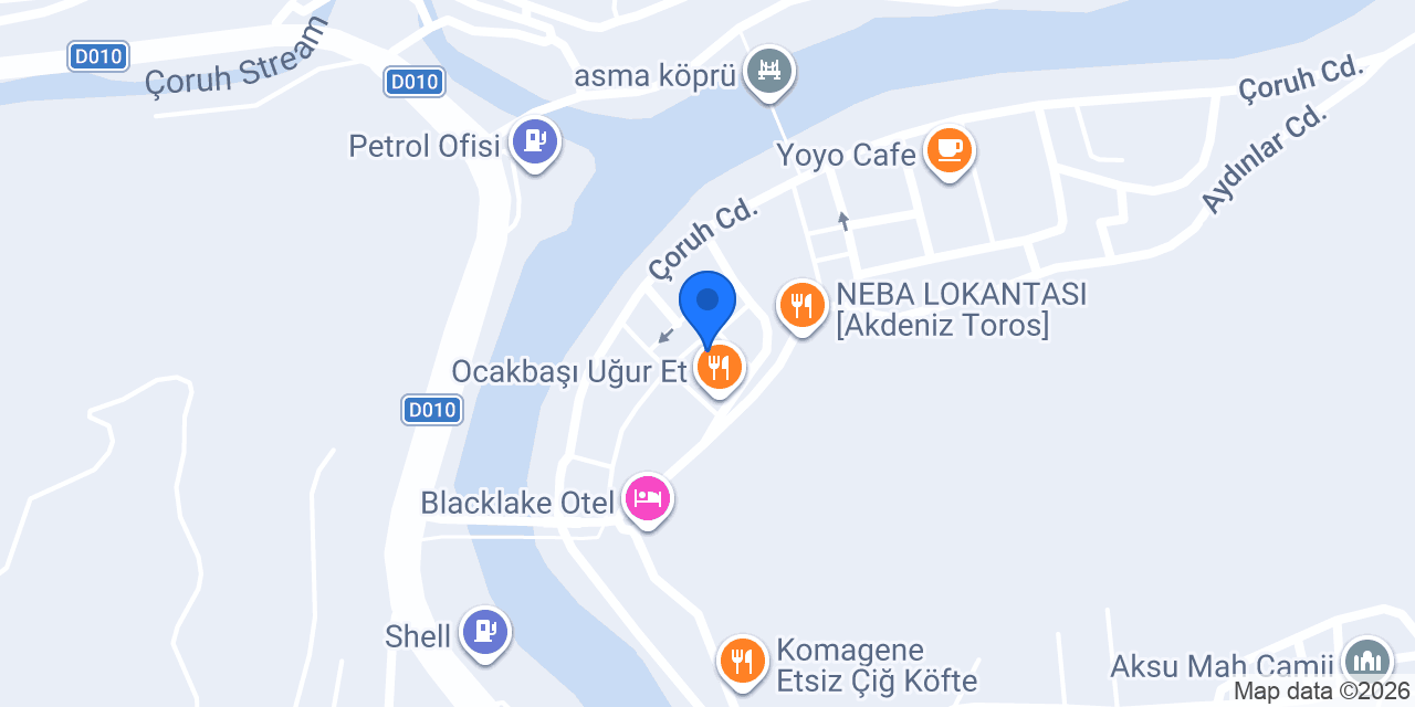 Organik Macahel Ihlamur Balı konumu