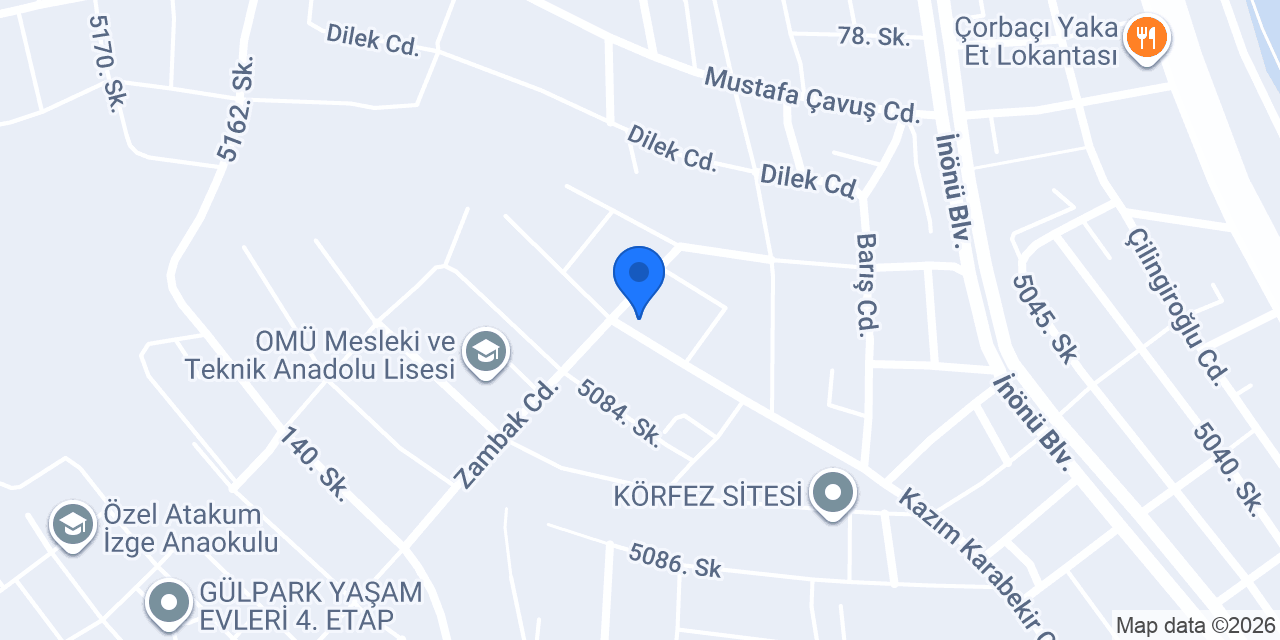 Kayapınar İnşaat konumu