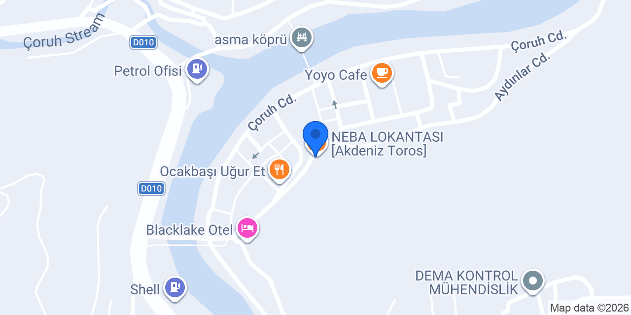 Cadde Döner konumu