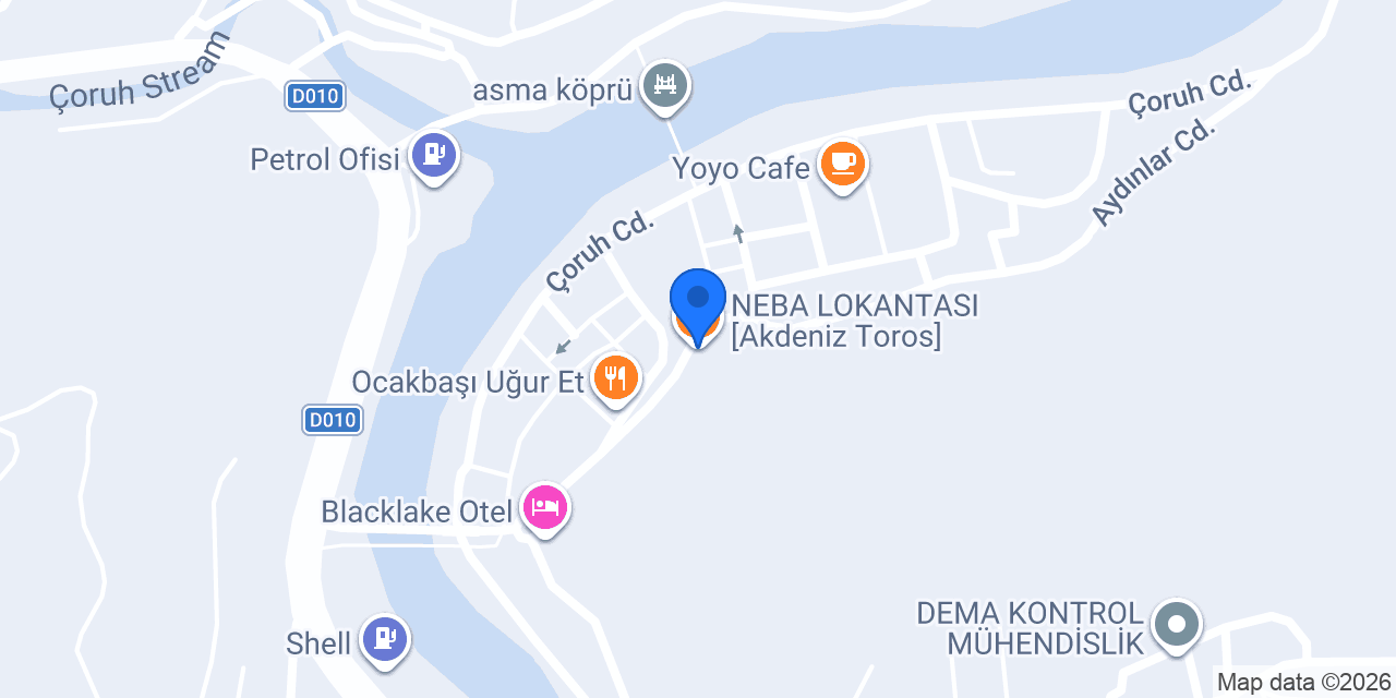 NEBA LOKANTASI[Akdeniz Toros] konumu