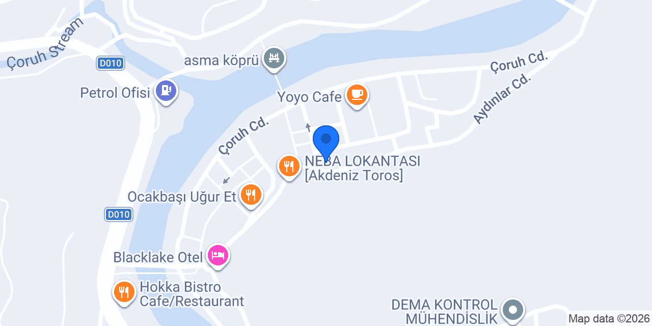 Merkez taksi durağı konumu