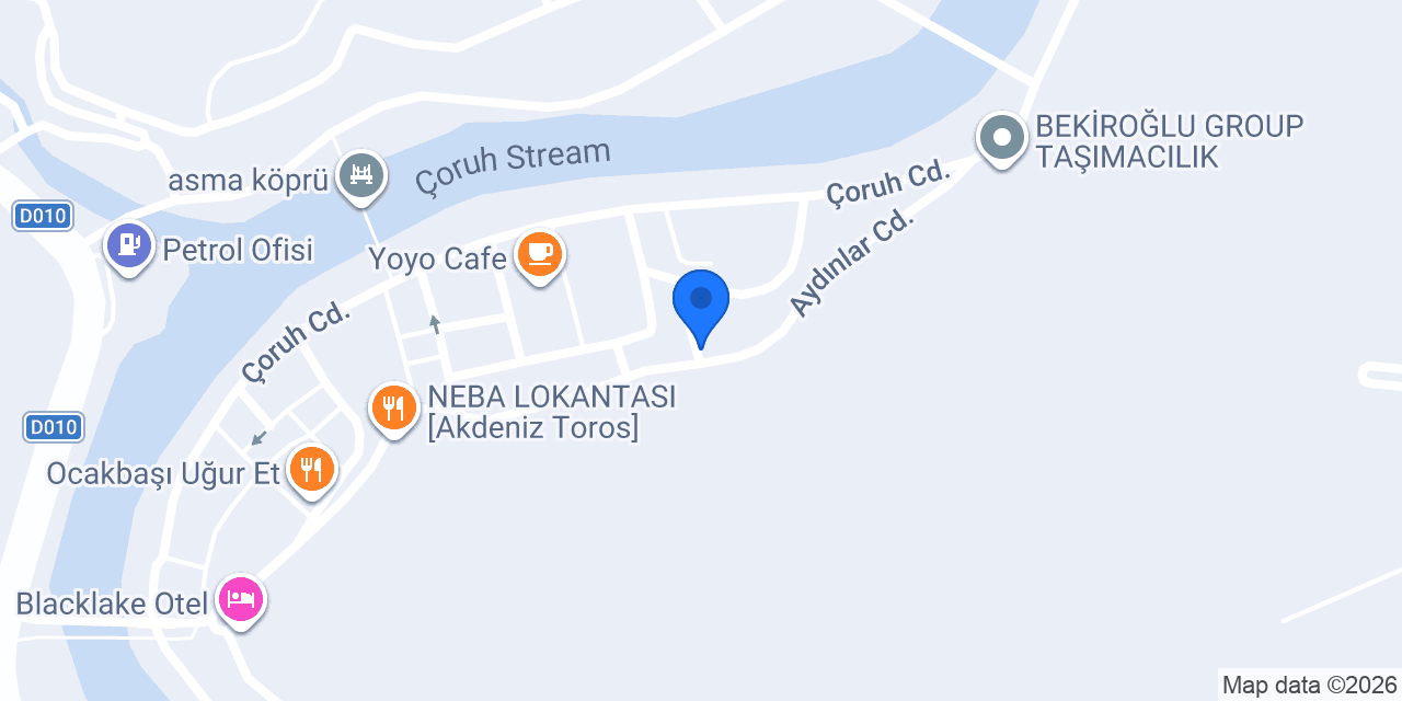 Damla Hazır Yemek konumu
