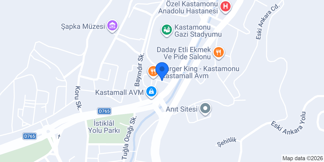 Özdilek Ev Tekstili konumu