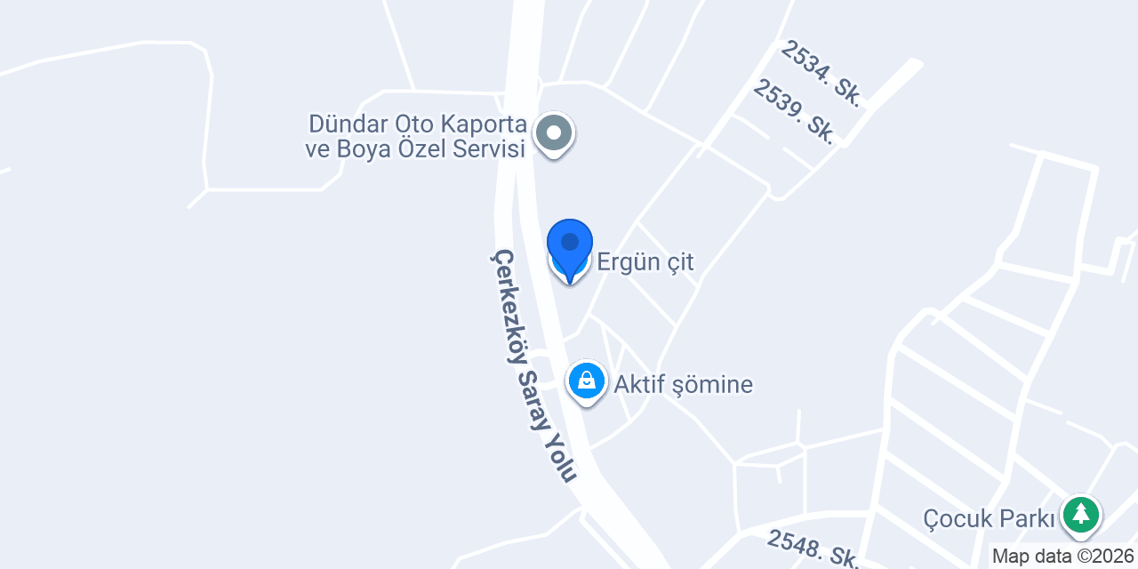 Ergün çit konumu