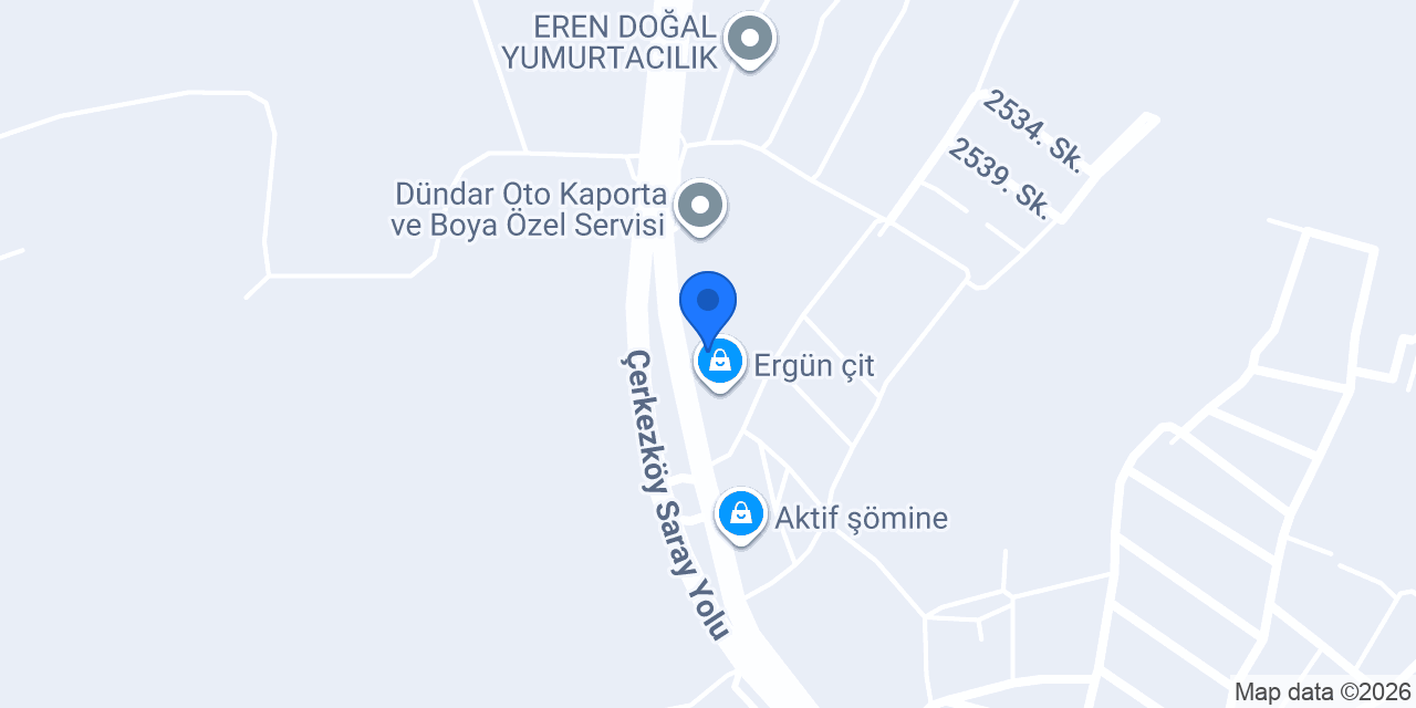Yeniköy Konteyner konumu