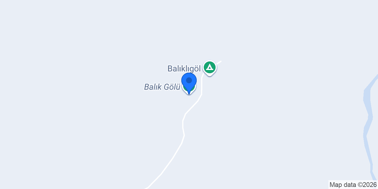 Balık Gölü konumu