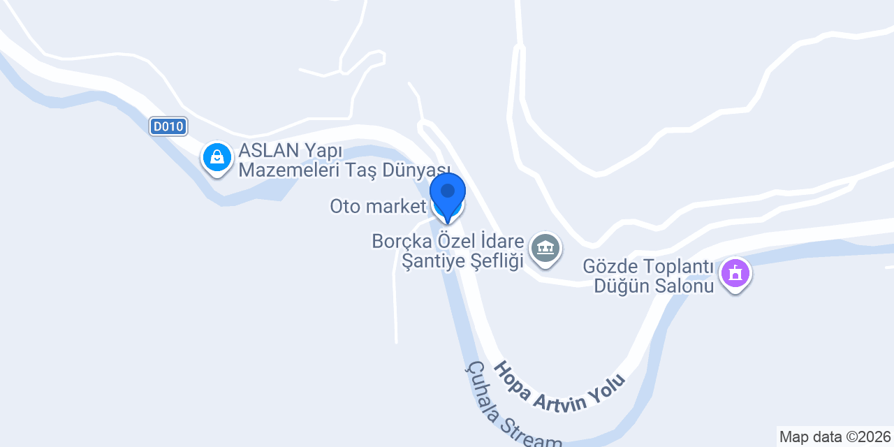 Oto market konumu