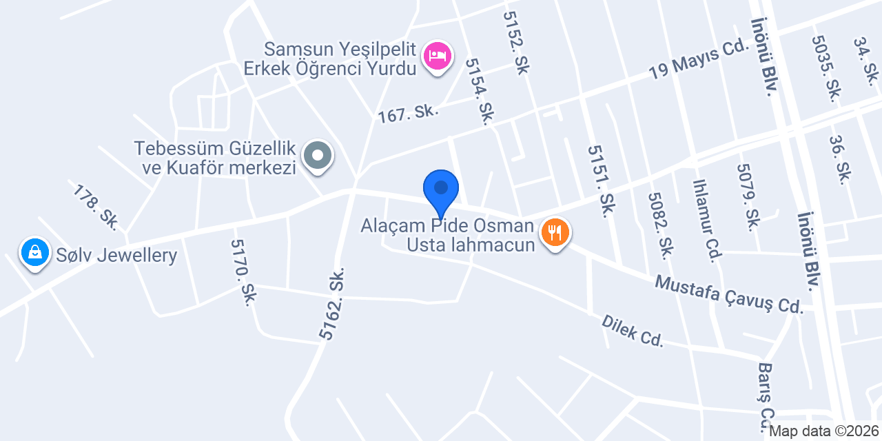 Mive Gıda konumu
