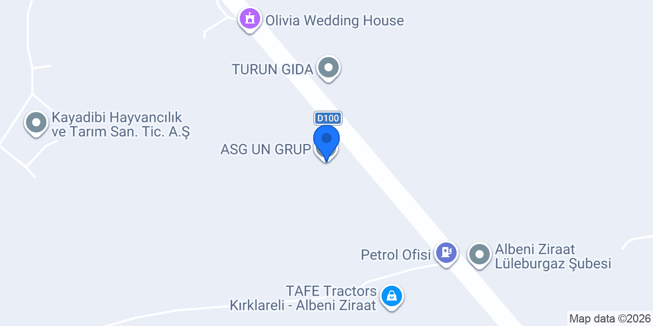 ASG UN GRUP konumu