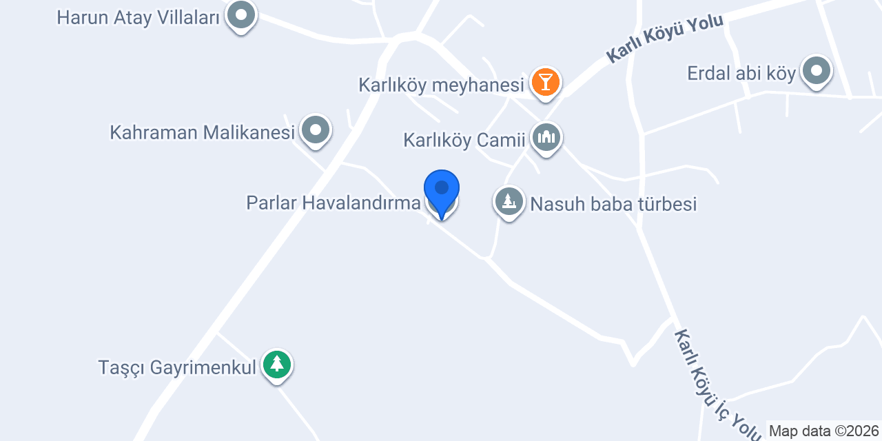 Parlar Havalandırma konumu