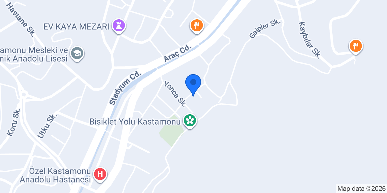 Şevketcan Erkek Kuaförü konumu