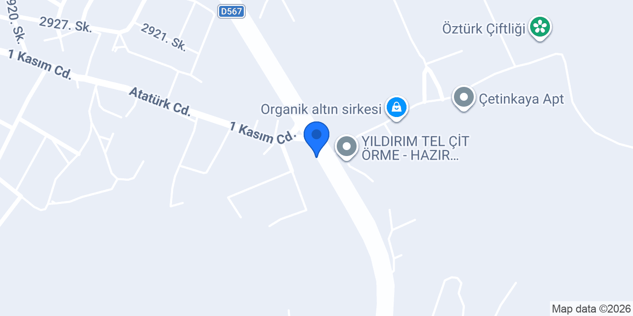 Modern Halı konumu