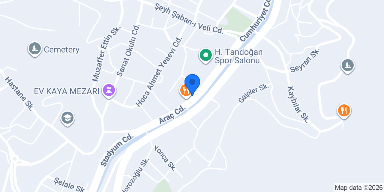 Uğur Veteriner Kliniği konumu