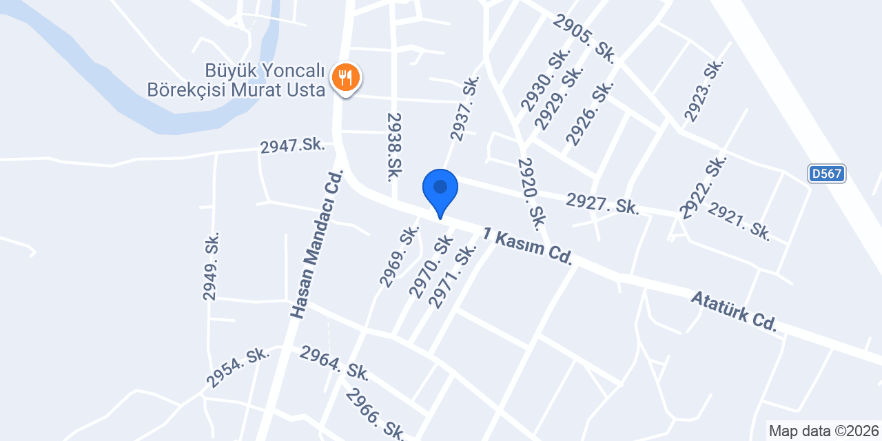 YONCALI VETERİNER KLİNİĞİ konumu