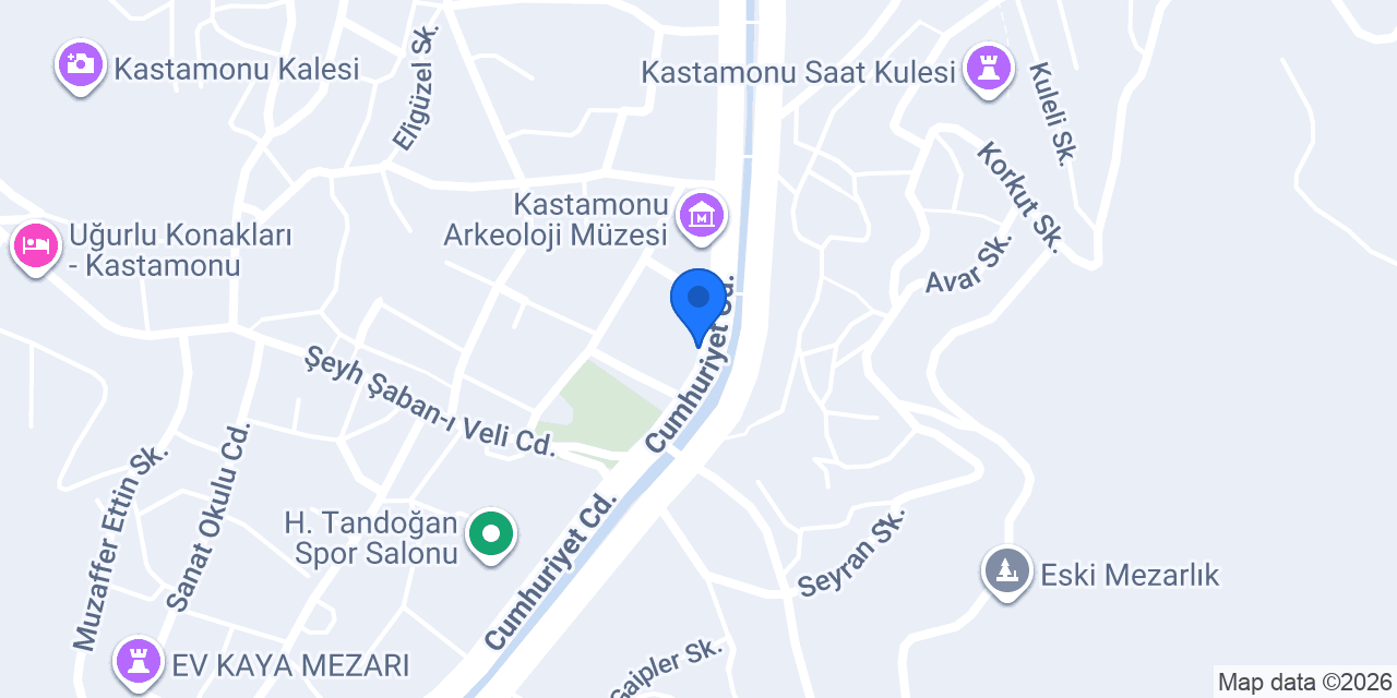 Benlioğlu Etli Ekmek & Pide Salonu konumu