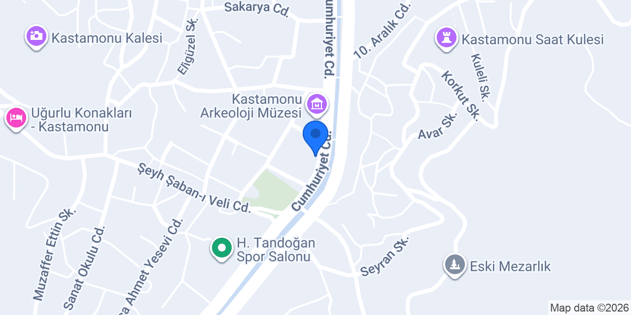 Kastamonu Komagene konumu