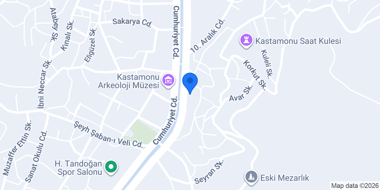 Cesur Protez Ortez konumu