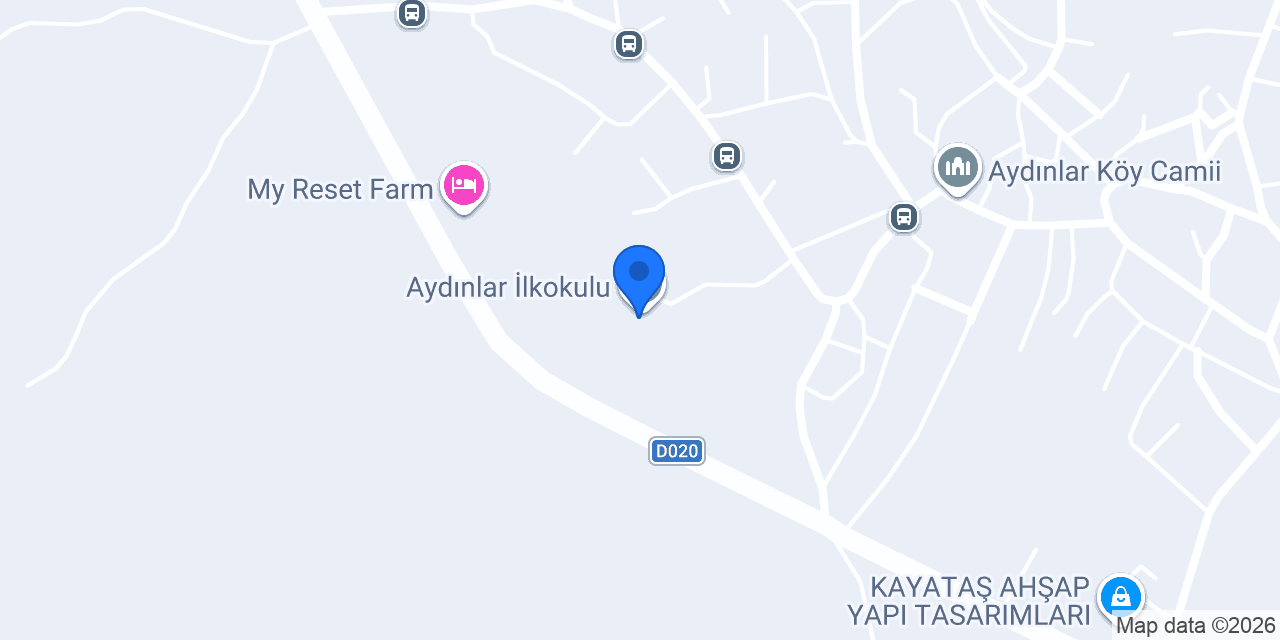 Aydınlar İlkokulu konumu