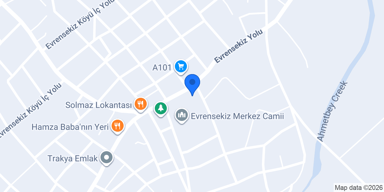 100.Yıl Parkı konumu