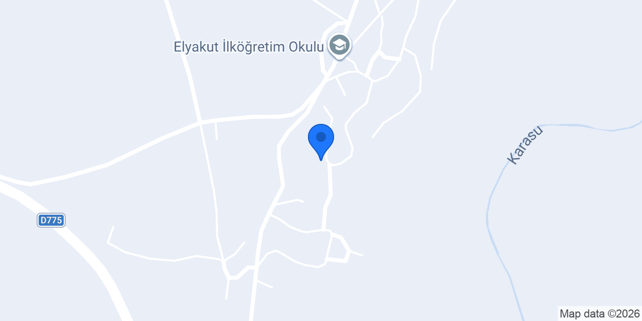 Yukarı Elyakut Köyü Muhtarlığı konumu