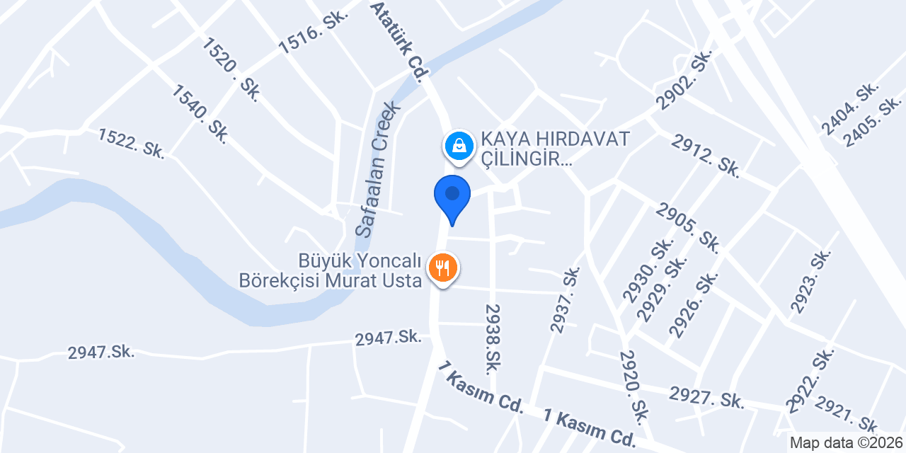 Klas Erkek Kuaförü konumu