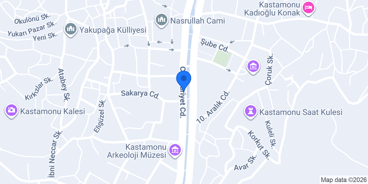 Esen Kuaför konumu