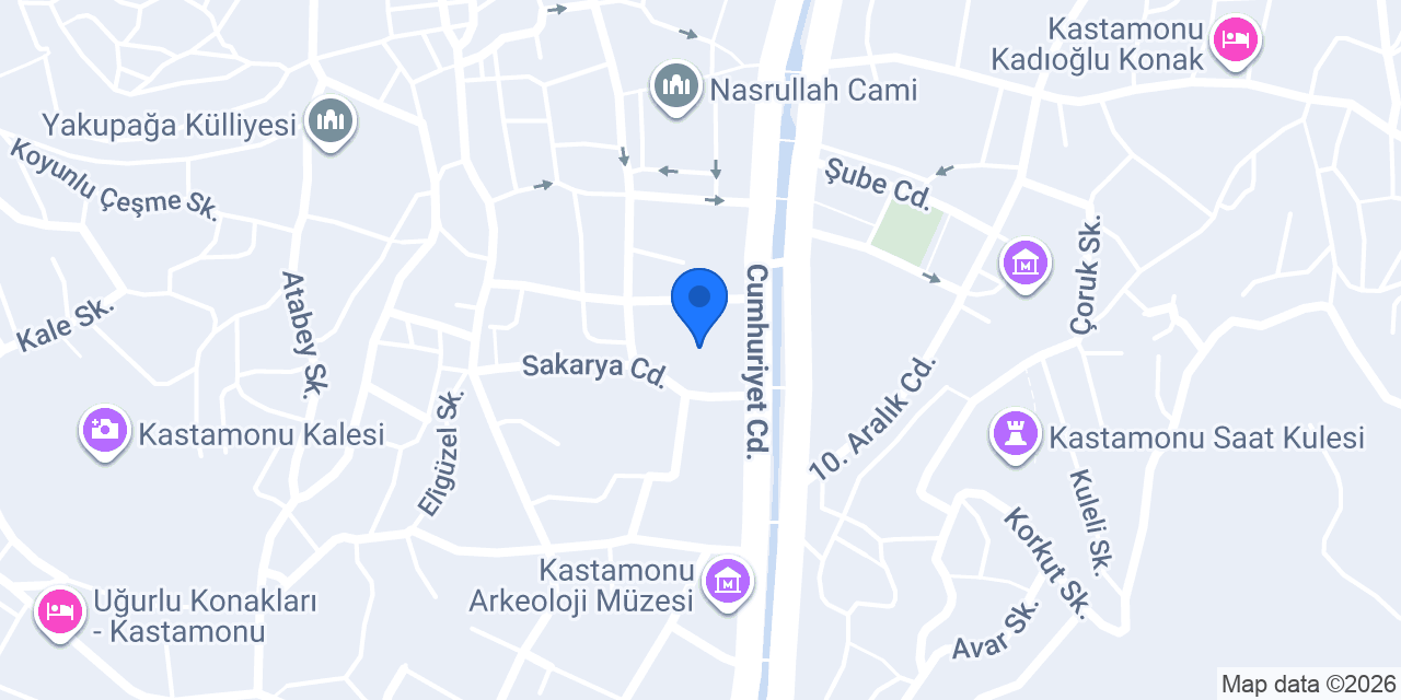 Gazi Paşa İöo konumu